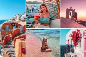 Travellers: Isabella-Rae Banda, from Australia to Greece » και Παστέλ Λιτό Κολάζ Δημοσίευση Facebook 1920 × 1080 px 1